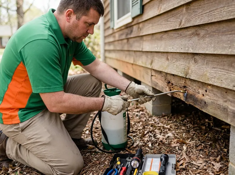 Carpenter Ant Structural Control in Knoxville, TN
